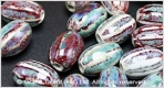 Porcelain Beads - Turquoise Blood