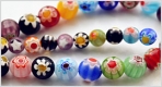 Millefiore Glass Bead