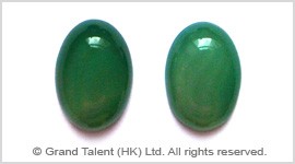 Green Agate Cabochon