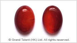 Red Agate Cabochon