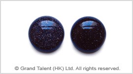 Blue Goldstone Cabochon