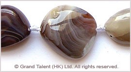 Grey Botswana Agate