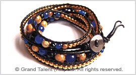 Leather Wrap Bracelet