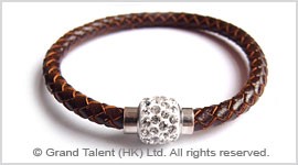 Genuine Leather Rope Bracelet