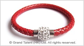 Genuine Leather Rope Bracelet