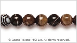 Brown Striped Agate
