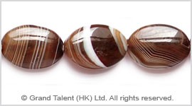 Brown Striped Agate