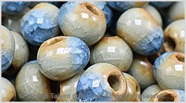 Antique Porcelain Bead