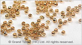 Brass Crimp Beads