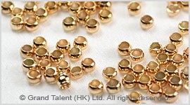 Brass Crimp Beads