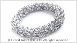 Crystal Stretch Web Bracelet