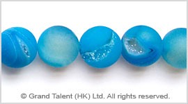 Sky Blue Druzy Agate