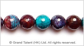 Purple Blue Fire Agate
