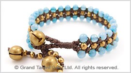 Blue Jade Bracelet