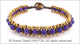 Purple Jade Bracelet