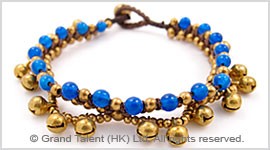 Blue Jade Bracelet