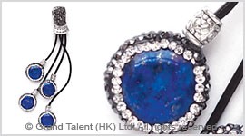 Lapis Lazuli Crystals Tassel