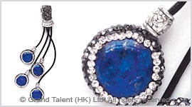 Lapis Lazuli Crystals Tassel