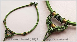 Chinese Knot String Cord Necklace