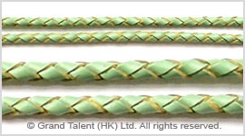 Braided Genuine Leather Cord