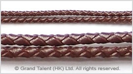 Braided Genuine Leather Cord