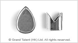 Alloy Leather Clasp
