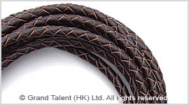 Braided Genuine Leather Cord