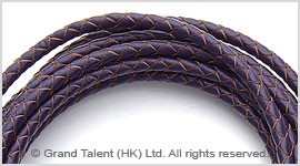 Braided Genuine Leather Cord