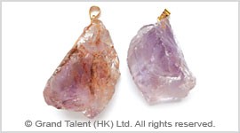 Amethyst Rough Pendant