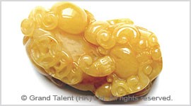 Ambronite (Yellow Jade)