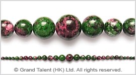 Ruby Zoisite Sesame Jasper