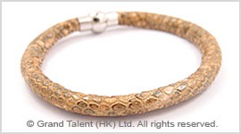 Snakeskin PU Leather Cord Bracelet