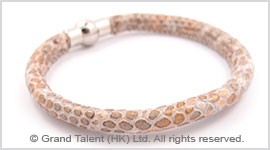 Snakeskin PU Leather Cord Bracelet