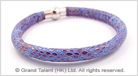 Snakeskin PU Leather Cord Bracelet