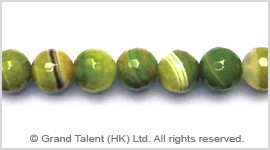 Apple Green Striped Agate