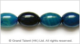 Teal Striped Agate