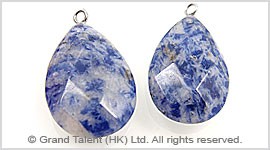 Blue Spot Jasper Pendant