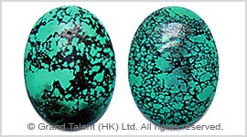 Greenish Blue Turquoise Cabochon