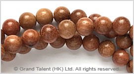 Natural Myanmar Rosewood Bead