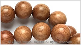 Natural Myanmar Rosewood Bead