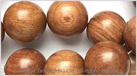 Natural Myanmar Rosewood Bead