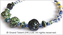 Assorted Porcelain Ceramic Beads