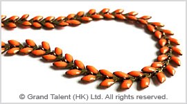 Enamel Brass Chain