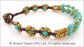 Greenish Blue Turquoise Bracelet