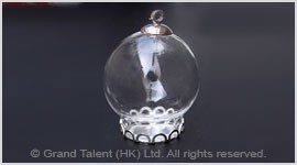 Glass Snowglobe Pendant