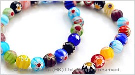 Millefiore Glass Bead