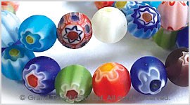 Millefiore Glass Bead