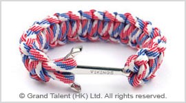 Multi Color Paracord Anchor Bracelet