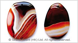 Red Botswana Agate