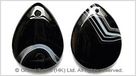 Black onyx with white clearance stripes